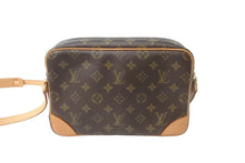 画像をギャラリービューアに読み込む, 極美品 LOUIS VUITTON ルイヴィトン トロカデロ27 ショルダーバッグ 斜め掛け M51274 モノグラム PVC ブラウン 中古 63984