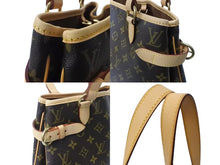 画像をギャラリービューアに読み込む, 新品同様 LouisVuitton ルイヴィトン バティニョール ヴェルティカル トートバッグ M51153 PVCコーティングキャンバス 中古 63986