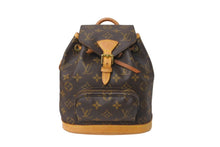 画像をギャラリービューアに読み込む, LOUIS VUITTON ルイヴィトン ミニモンスリ リュック M51137 モノグラム 美品 中古 63987