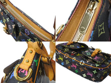 画像をギャラリービューアに読み込む, LOUIS VUITTON ルイ ヴィトン ロッジPM ショルダーバッグ M40054 モノグラムキャンバス ブラック Y.Nイニシャル入 美品 中古 63993