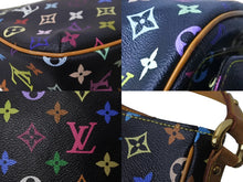 画像をギャラリービューアに読み込む, LOUIS VUITTON ルイ ヴィトン ロッジPM ショルダーバッグ M40054 モノグラムキャンバス ブラック Y.Nイニシャル入 美品 中古 63993