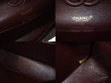 画像をギャラリービューアに読み込む, 極美品 CHANEL シャネル マトラッセ Wフラップチェーンショルダーバッグ 6番台 ラムスキン 25cm ブラック ゴールド金具 中古 64000