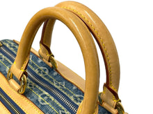 画像をギャラリービューアに読み込む, LOUIS VUITTON ルイヴィトン ハンドバッグ ネオスピーディ M95019 モノグラムデニム ゴールド金具 美品 中古 64001