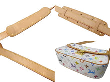 Load image into Gallery viewer, 新品同様 LOUIS VUITTON ルイヴィトン ソローニュ ショルダーバッグ 村上隆 モノグラムマルチカラー M92661 ホワイト ゴールド中古 64003