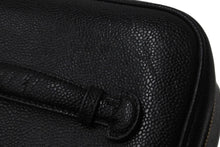 画像をギャラリービューアに読み込む, CHANEL シャネル バニティバッグ ココマーク 3番台 キャビアスキン ブラック ゴールド金具 横長 イタリア製 美品 中古 64008