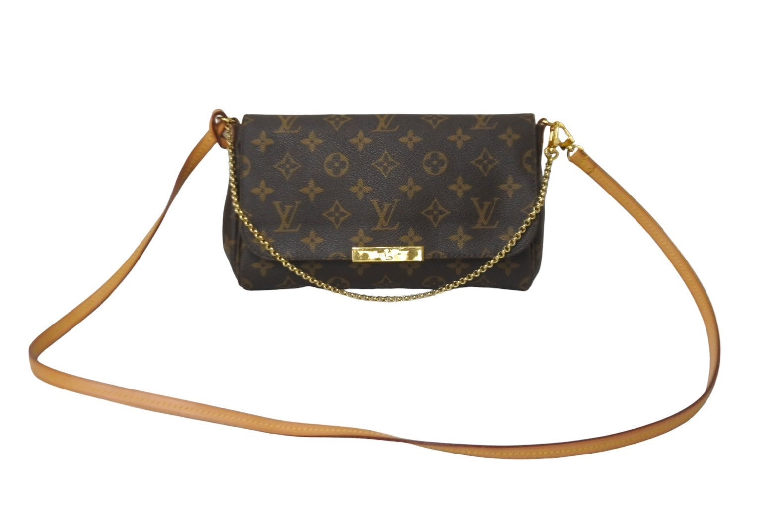 極美品 LOUIS VUITTON ルイ ヴィトン フェイボリットPM ショルダーバッグ M40717 モノグラム ゴールド金具 中古 64010 –  Casanova Vintage