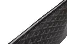画像をギャラリービューアに読み込む, 極美品 GOYARD ゴヤール セナMM クラッチバッグ セカンドバッグ ヘリンボーン ブラック シルバー金具 中古 64030