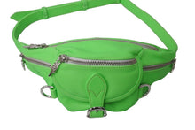Load image into Gallery viewer, 極美品 Chrome Hearts クロムハーツ SNAT PACK スナットパック ガンスリンガーベルトウエストバッグ グリーン 中古 64046