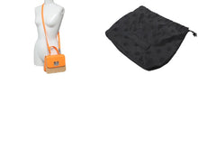 画像をギャラリービューアに読み込む, 極美品 CHROME HEARTS クロムハーツ GROW UP 2WAY BAG スモール ハンドバッグ CHクロスクロージャ― オレンジ シルバー925 中古 64047