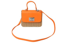 画像をギャラリービューアに読み込む, 極美品 CHROME HEARTS クロムハーツ GROW UP 2WAY BAG スモール ハンドバッグ CHクロスクロージャ― オレンジ シルバー925 中古 64047