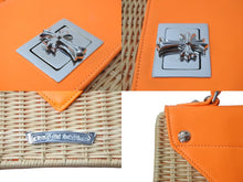 画像をギャラリービューアに読み込む, 極美品 CHROME HEARTS クロムハーツ GROW UP 2WAY BAG スモール ハンドバッグ CHクロスクロージャ― オレンジ シルバー925 中古 64047