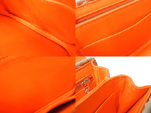 画像をギャラリービューアに読み込む, 極美品 CHROME HEARTS クロムハーツ GROW UP 2WAY BAG スモール ハンドバッグ CHクロスクロージャ― オレンジ シルバー925 中古 64047