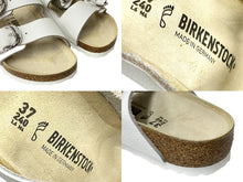 画像をギャラリービューアに読み込む, 新品未使用 CHROMEHEARTS クロムハーツ BIRKENSTOCK ビルケンシュトック ARIZONA アリゾナ サンダル ホワイト サイズUK4.5 64049