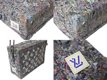 Load image into Gallery viewer, 新品同様 LOUIS VUITTON ルイヴィトン ヴァージル リサイクル ツイード ソフトトランク ショルダーバッグ グレー M58741 中古 64060