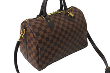 画像をギャラリービューアに読み込む, LOUIS VUITTON ルイヴィトン スピーディ バンドリエール30 2wayボストンバッグ N41367 CT4128 ダミエ ブラウン 中古 64067