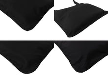 Load image into Gallery viewer, PRADA プラダ ナイロン ショルダーバッグ ブラック トライアングルロゴ レザー 黒 鞄 斜め掛け シルバー金具 美品 中古 64081