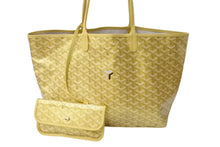 Load image into Gallery viewer, 極美品 GOYARD ゴヤール サンルイPM トートバッグ 2021限定カラー ゴールド コーティングキャンバス レザー 美品 中古 64083