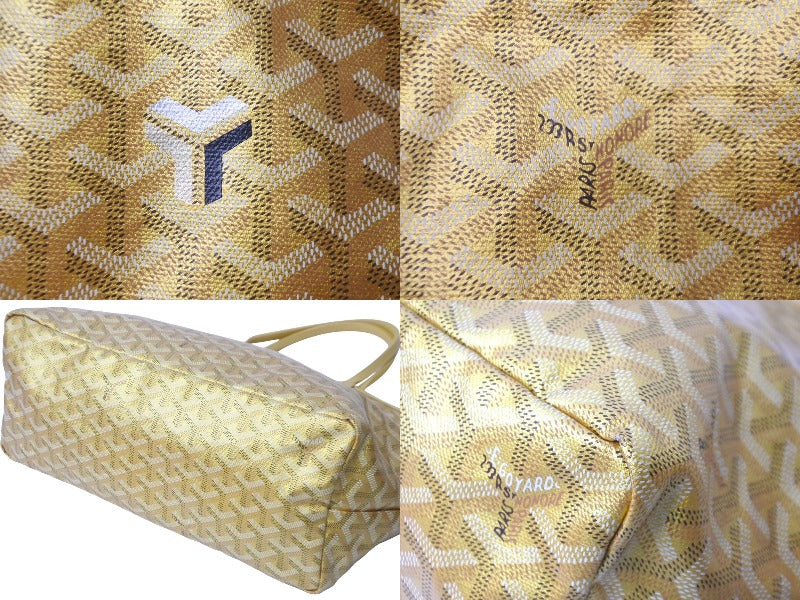 極美品 GOYARD ゴヤール サンルイPM トートバッグ 2021限定カラー ゴールド コーティングキャンバス レザー 美品 中古 64083 –  Casanova Vintage