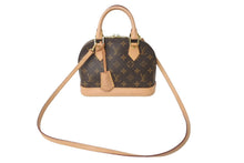 画像をギャラリービューアに読み込む, LOUIS VUITTON ルイヴィトン アルマBB 2WAYハンドバッグ 現行モデル M46990 モノグラム ゴールド金具 美品 中古 64085
