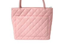 Load image into Gallery viewer, 極美品 CHANEL シャネル 復刻トート 8番台 ハンドバッグ ココマーク キャビアスキン ピンク ゴールド金具 中古 64090
