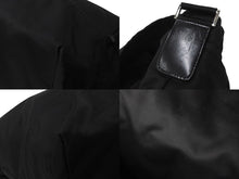 Load image into Gallery viewer, PRADA プラダ メッセンジャーバッグ ショルダー バック BT0696 ナイロン ブラック NERO シルバー金具 美品 中古 64094
