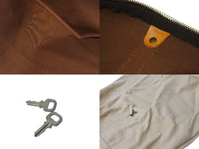 画像をギャラリービューアに読み込む, LOUIS VUITTON ルイヴィトン キーポルバンドリエール 50 ボストンバッグ M41416 モノグラム ブラウン PVC レザー 美品 中古 64095