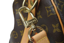 画像をギャラリービューアに読み込む, LOUIS VUITTON ルイヴィトン キーポルバンドリエール55 ボストンバッグ M41414 モノグラム PVC レザー ブラウン 美品 中古 64099