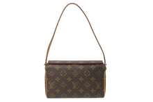 Load image into Gallery viewer, LOUIS VUITTON ルイヴィトン レシタル ハンドバッグ モノグラム M51900 ブラウン PVC レザー 美品 中古 64100