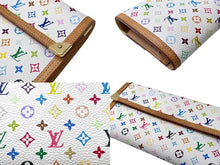 画像をギャラリービューアに読み込む, LOUIS VUITTON ルイヴィトン ポルトトレゾール インターナショナル 長財布 M92659 モノグラムマルチカラー 美品 中古 64102