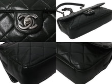 画像をギャラリービューアに読み込む, CHANEL シャネル チェーンショルダーバッグ ココマーク 19番台 2014年 カーフスキン グリーン シルバー金具 美品 中古 64106