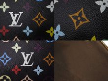 画像をギャラリービューアに読み込む, 極美品 LOUIS VUITTON ルイヴィトン モノグラムマルチ ポシェット アクセソワ―ル M92648 村上隆 ブラック 中古 64111