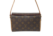 画像をギャラリービューアに読み込む, LOUIS VUITTON ルイヴィトン ハンドバッグ レシタル モノグラムキャンバス M51900 ブラウン 美品 中古 64113