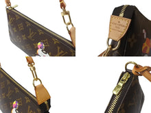 画像をギャラリービューアに読み込む, 極美品 LOUIS VUITTON ルイヴィトン ハンドバッグ ポシェット アクセソワール 村上隆 M51981 パンダ モノグラム 中古 64126