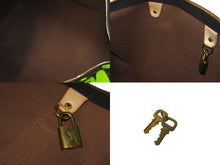 画像をギャラリービューアに読み込む, LOUIS VUITTON ルイ ヴィトン キーポル50 モノグラム グラフィティ スティーブン スプラウス M93700 グリーン 美品 中古 64130