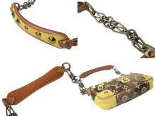 画像をギャラリービューアに読み込む, LOUIS VUITTON ルイ ヴィトン ポシェットアクセソワール アクセサリーポーチ M92710 モノグラム トロンプイユ 美品 中古 64134