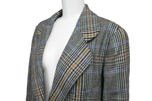 画像をギャラリービューアに読み込む, 極美品 CHANEL シャネル チェック ウール ジャケット マルチカラー 21866 アウター ココマーク ロゴ 柄 中古 64146