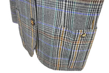 画像をギャラリービューアに読み込む, 極美品 CHANEL シャネル チェック ウール ジャケット マルチカラー 21866 アウター ココマーク ロゴ 柄 中古 64146