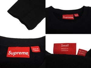 Supreme シュプリーム スウェット トレーナー ボックスロゴ 101837 カナダ製 コットン ブラック サイズS 美品 中古 64150