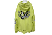 Load image into Gallery viewer, CHROME HEARTS クロムハーツ マッティボーイ リンクジップアップフーディー 2022AW ライムグリーン サイズXXL 美品 中古 64153