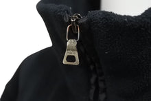 画像をギャラリービューアに読み込む, PRADA プラダ ルナロッサ スポーツ ジップアップ フリース ジャケット ブラック ポリエステル ナイロン サイズS 美品 中古 64170