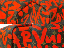 画像をギャラリービューアに読み込む, LOUIS VUITTON ルイヴィトン モノグラムグラフィティ ネヴァーフルGM トートバッグ M93702 ブラウン オレンジ 美品 中古 64180