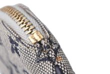 Load image into Gallery viewer, LOUIS VUITTON ルイ ヴィトン ポルトモネロン コインケース 円形 M92460 モノグラムミニキャンバス ネイビー 美品 中古 64188