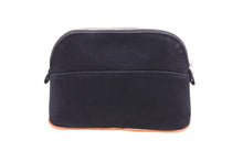 Load image into Gallery viewer, HERMES エルメス ボリード ポーチ ブラック ノワール アクセサリーポーチ 小物 ロゴ コットン 美品 中古 64192