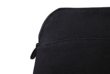 Load image into Gallery viewer, HERMES エルメス ボリード ポーチ ブラック ノワール アクセサリーポーチ 小物 ロゴ コットン 美品 中古 64192