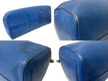 画像をギャラリービューアに読み込む, LOUIS VUITTON ルイヴィトン キーポル55 ボストンバッグ エピレザー ブルー M42955 旅行バッグ 青 鞄 良品 中古 64193