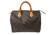 Load image into Gallery viewer, LOUIS VUITTON ルイ ヴィトン スピーディ30 ハンドバッグ M41108 新型 モノグラムキャンバス ブラウン 美品 中古 64197