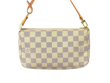 画像をギャラリービューアに読み込む, 極美品 LOUISVUITTON ルイヴィトン ポシェットアクセソワール アクセサリーポーチ ダミエ アズール N51986 中古 64204