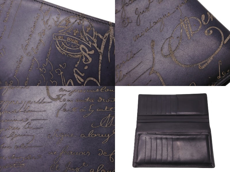 [新品未使用]BERLUTI サンタル スクリットレザー ジップロングウォレット Berluti ベルルッティ サンタル スクリットレザー ジップロング