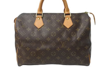画像をギャラリービューアに読み込む, LOUIS VUITTON ルイヴィトン スピーディー30 M41526 ハンドバッグ モノグラム キャンバス ブラウン 美品 中古 64207