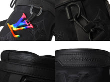 Load image into Gallery viewer, LOUISVUITTON ルイヴィトン エクスパンダブル ポロション ショルダーバッグ ヴァージルアブロー M45604 ブラック 美品 中古 64210